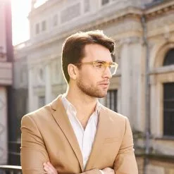 Christopher Cloos Passable – Champagne Blue Light Men